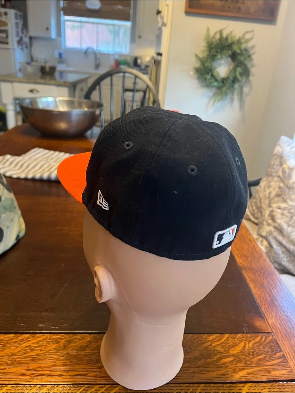 Infant Houston Astros Black & Orange hat